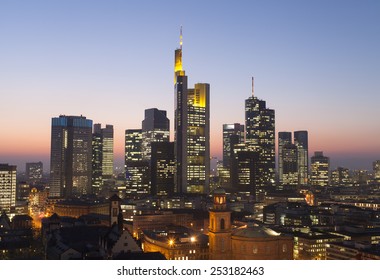 Frankfurt City Skyline