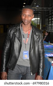 Frankfurt, Germany. 22nd April 2017. Jaiden Kaine (Luke Cage, The Vampire Diaries) At The German Comic Con Frankfurt