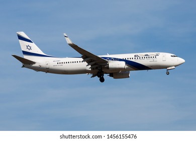 El Al Israel Airlines Stock Photos Images Photography
