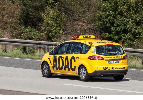 Frankfurt Germany July 26 Yellow Adac Stock Photo Edit Now