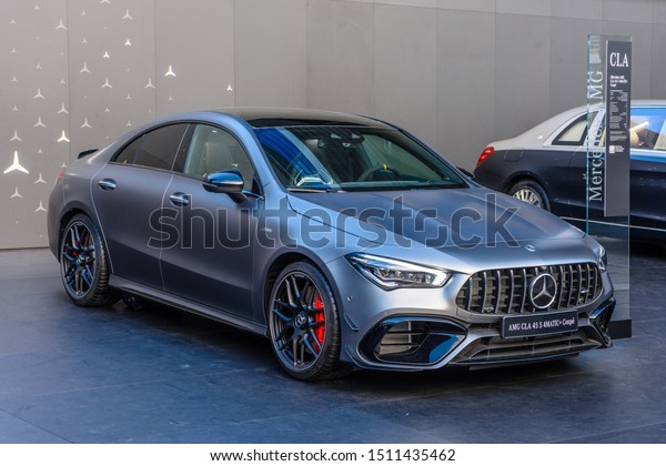 Frankfurt Germany Sept 2019 Silver Mercedesbenz Stock Photo Edit Now 1511435462