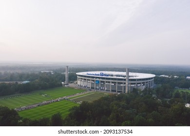 Frankfurt, Germany - September 2020: Deutsche Bank Park (Waldstadion), Home Stadium Of The Football Club Eintracht Frankfurt