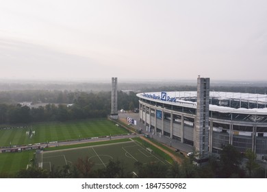 Frankfurt / Germany - September 2020: Waldstadion, Home Stadium Of The Football Club Eintracht Frankfurt