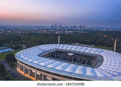 Frankfurt / Germany - September 2020: Waldstadion, Home Stadium Of The Football Club Eintracht Frankfurt