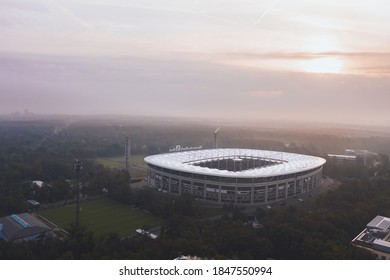 Frankfurt / Germany - September 2020: Waldstadion, Home Stadium Of The Football Club Eintracht Frankfurt