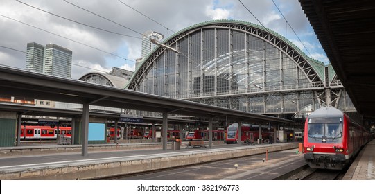 Frankfurt Germany Train Station