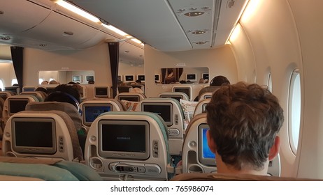 A380 Economy Class Images Stock Photos Vectors Shutterstock