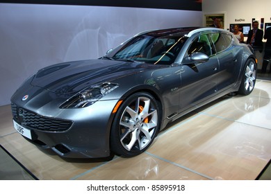 Frankfurt Sep 14 Fisker Automotive Electronic Stock Photo Edit Now 85895918