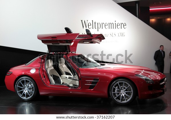 Frankfurt Sep 15 Mercedes Benz Sls Stock Photo Edit Now 37162207