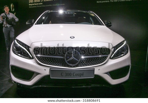 Frankfurt Sept 16 Mercedes Benz Cclass Stock Photo Edit Now