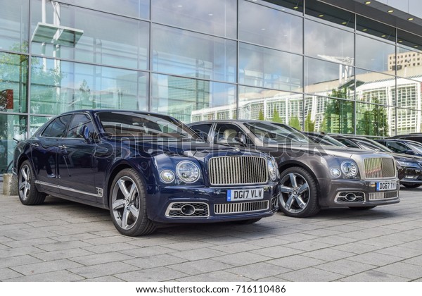 Frankfurt September 12 2017 Two Bentley Stock Photo Edit