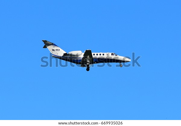 Frankfurtgermanyjune 24 Private Okfcy Cessna 525a Stock Photo Shutterstock