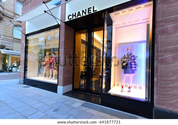 Frankfurtgermanymay 08 Chanel Fashion Store On Stock Photo (Edit Now ...