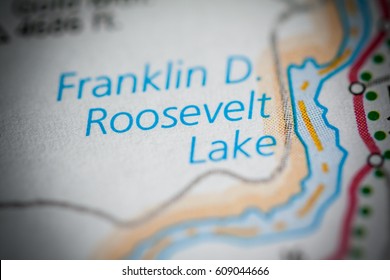 Franklin D. Roosevelt Lake. Washington. USA