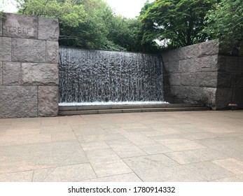 Franklin Delano Roosevelt Memorial Waterfall