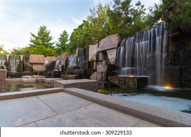 Franklin Delano Roosevelt Memorial Waterfalls