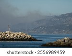 Franklin Fire in Malibu broke out around 11pm on Monday, December 9th. The fire spread by 1am prompting warnings and evacuations near Pepperdine University. Fire viewed from Marina del Rey, CA.