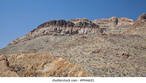 Franklin Mountain In El Paso, Texas