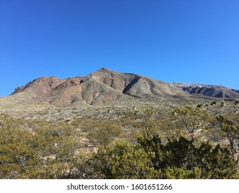 Franklin Mountains In El Paso, Tx.