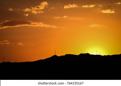 The Franklin Mountains In El Paso, TX