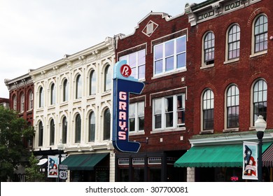 Franklin Tnaugust 2015 Historic Downtown Franklin Stock Photo 307700081 ...