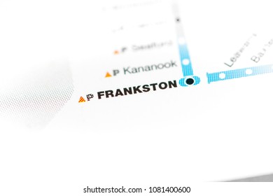 Frankston Station. Melbourne Metro Map. On A Map. 