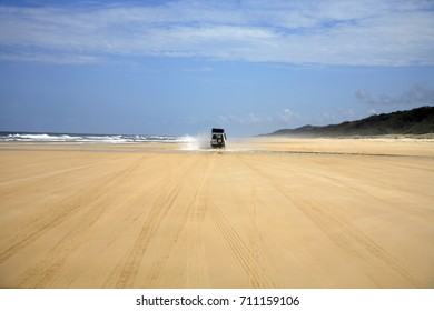 Fraser Island 4WD On Beach