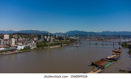 Fraser River In New Westminster