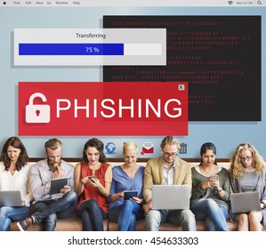 Fraud Hacking Spam Scam Phising Concept