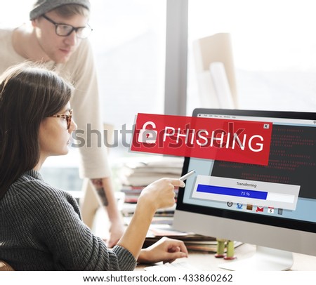 Fraud Hacking Spam Scam Phising Concept