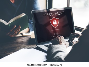Fraud Scam Publishing Caution Deception Concept