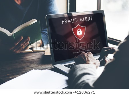 Fraud Scam Publishing Caution Deception Concept