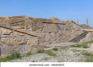 Fravashi At Persepolis Or Takht-e Jamshid, 2500 Years Ago, Shiraz, Iran