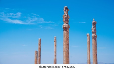 Fravashi At Persepolis Or Takht-e Jamshid, 2500 Years Ago, Shiraz, Iran