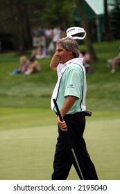 Fred Couples At The 2006 Memorial Tournament - Finishing The 10th Hole