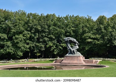 The Frederic Chopin Monument In Warsaw