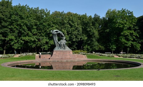 The Frederic Chopin Monument In Warsaw