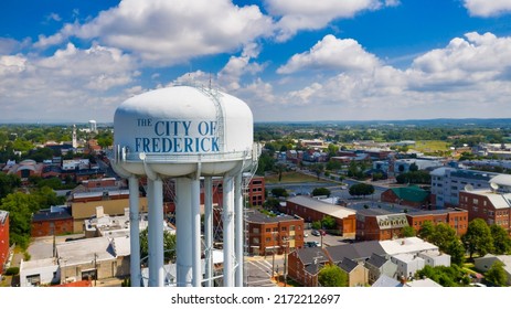 Frederick Town Water Tower In Frederick, MD