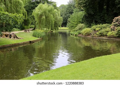 Frederiksberg Park In Copenhagen, Denmark.