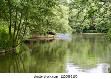 Frederiksberg Park In Copenhagen, Denmark.