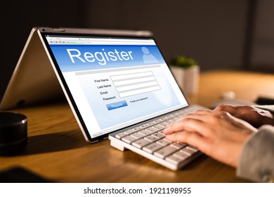 Free Online Registration And Application Form On Web Site
