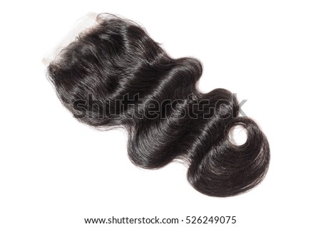free part body wave  human hair lace closure