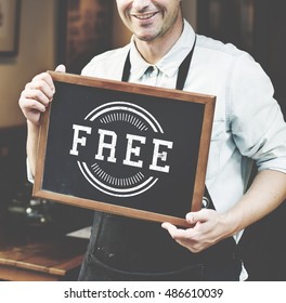 Free Sale Sign Advertisement Concept Stock Photo 486610039 | Shutterstock