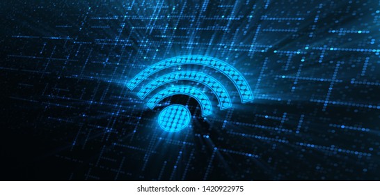 Free WiFi Network Signal Technology Internet Concept