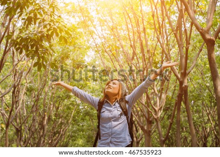 Similar – Tanzen Wald Frauen Frei