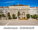 Freedom Square or Place de la Liberte in the centre of Toulon city in France