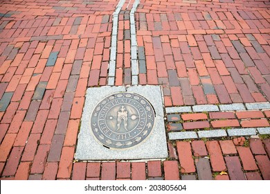 The Freedom Trail In Boston, USA