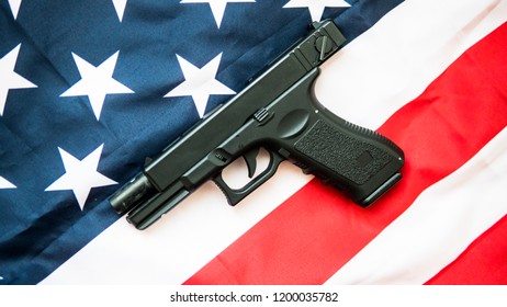 Freedom Of Use Of Firearms In The United States Of America. Second Amendment To The US Constitution