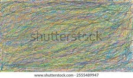 Freehand pattern lines use for background