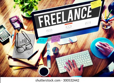 Freelance Part Time Outsources Job Employment Concept